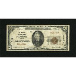 Marshall, TX - $20 1929 Ty. 1 The Marshall NB