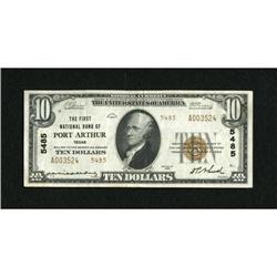 Port Arthur, TX - $10 1929 Ty. 2 The First NB