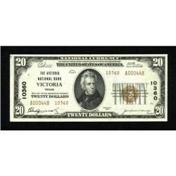 Victoria, TX - $20 1929 Ty. 2 The Victoria NB