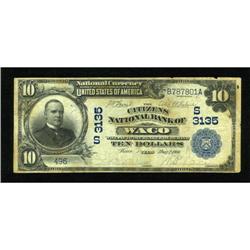 Waco, TX - $10 1902 Date Back Fr. 616 The