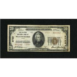 Weatherford, TX - $20 1929 Ty. 2 The Citizens NB