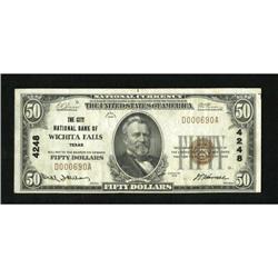 Wichita Falls, TX - $50 1929 Ty. 1 The City NB