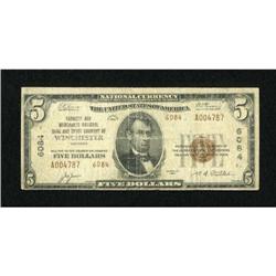 Winchester, VA - $5 1929 Ty. 2 The Farmers &