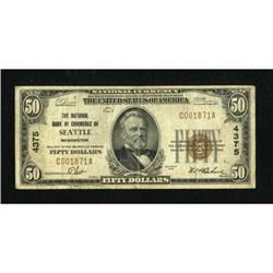 Seattle, WA - $50 1929 Ty. 1 The NB of Commerce