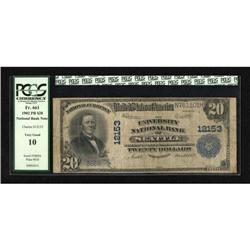 Seattle, WA - $20 1902 Plain Back Fr. 661 The