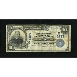 Marinette, WI - $10 1902 Date Back Fr. 618 The