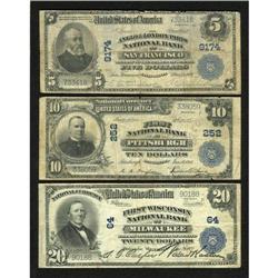 San Francisco, CA - $5 1902 Plain Back Fr. 600