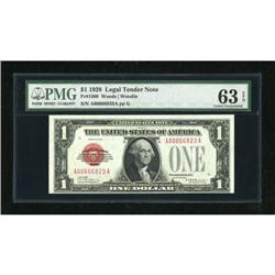 Fr. 1500 $1 1928 Legal Tender Note. PMG Choice