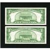 Image 2 : Fr. 1527* $5 1928B Legal Tender Star Notes. Two