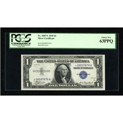 Fr. 1607* $1 1935 Silver Certificate. PCGS