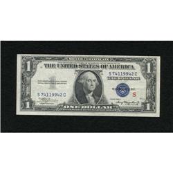 Fr. 1610 $1 1935A S Silver Certificate. Very
