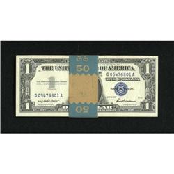 Fr. 1619 $1 1957 Silver Certificates. 50