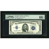 Fr. 1654* $5 1934D Narrow Silver Certificate.