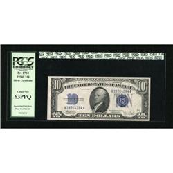 Fr. 1704 $10 1934C Silver Certificate. PCGS