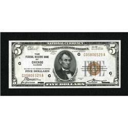 Fr. 1850-G $5 1929 Federal Reserve Bank Note.