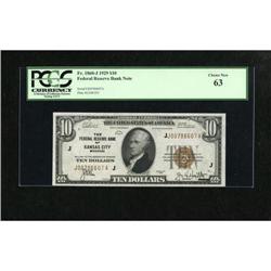 Fr. 1860-J $10 1929 Federal Reserve Bank Note.