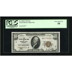 Fr. 1860-J $10 1929 Federal Reserve Bank Note.