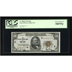 Fr. 1880-B $50 1929 Federal Reserve Bank Note.