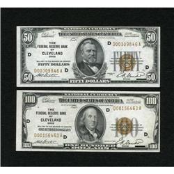 Fr. 1880-D $50 1929 Federal Reserve Bank Note.