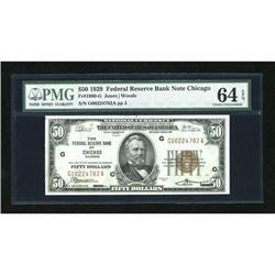 Fr. 1880-G $50 1929 Federal Reserve Bank Note.