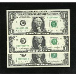 Fr. 1909-H $1 1977 Federal Reserve Note. Very