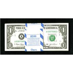 Fr. 1928-A* $1 2003 Federal Reserve Star Notes.