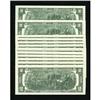 Image 2 : Fr. 1935-A*-L* Complete District Set of $2 1976