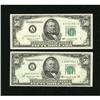 Image 1 : Fr. 2110-A & Fr. 2110-L $50 1950C Federal