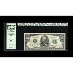Fr. 2113-H* $50 1963A Federal Reserve Note. PCGS