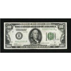 Fr. 2150-K $100 1928 Federal Reserve Note. Very
