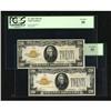Image 1 : Fr. 2402 Pair of $20 1928 Gold Certificates.
