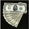 Image 1 : Mixture of Eight $5 FRNs Regular and Stars