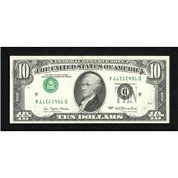 Fr. 2023-D $10 1977 Federal Reserve Note. Choice