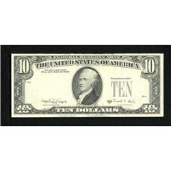 Fr. 2028-B $10 1988A Federal Reserve Note. Crisp