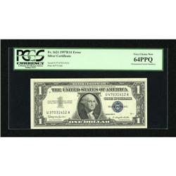 Fr. 1621 $1 1957B Silver Certificate. PCGS Very