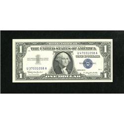 Fr. 1621 $1 1957B Silver Certificate. Choice