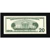 Image 2 : Fr. 2084-F $20 1996 Federal Reserve Note. Choice