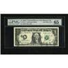 Image 1 : Fr. 1915-J $1 1988A Federal Reserve Note. PMG