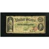 Image 1 : Fr. 61a $5 1862 Legal Tender Good-Very Good.