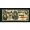 Image 1 : Fr. 91 $5 1907 Legal Tender Very Good.