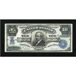 Fr. 304 $10 1908 Silver Certificate Very Fine.