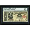 Image 1 : Fr. 351 $1 1891 Treasury Note PMG Choice Fine