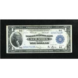 Fr. 713 $1 1918 Federal Reserve Bank Note Very