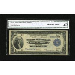 Fr. 715 $1 1918 Federal Reserve Bank Note CGA