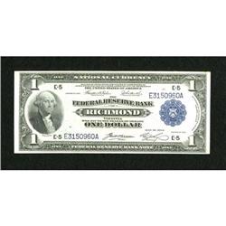 Fr. 721 $1 1918 Federal Reserve Bank Note About