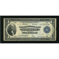 Fr. 739 $1 1918 Federal Reserve Bank Note Fine.