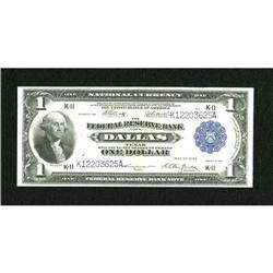 Fr. 742 $1 1918 Federal Reserve Bank Note Choice