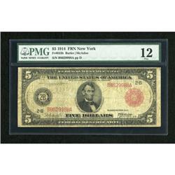Fr. 833b $5 1914 Red Seal Federal Reserve Note