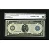 Image 1 : Fr. 844 $5 1914 Federal Reserve Note CGA