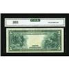 Image 2 : Fr. 848 $5 1914 Federal Reserve Note CGA About
